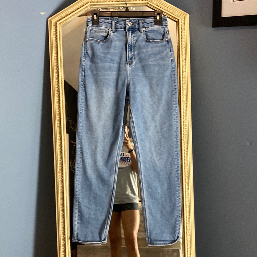 American eagle curvy mom jean